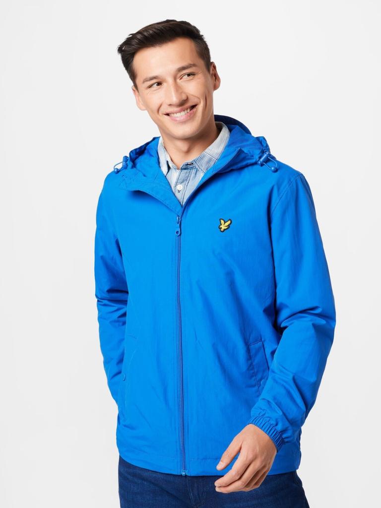 Veste demi-saison à capuche zippée Lyle & Scott (JK464V) ciel bleu