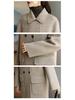 Women's Plus Size Slimming Wool Coat - Autumn/Winter 2022 Korean Style Mid-Length