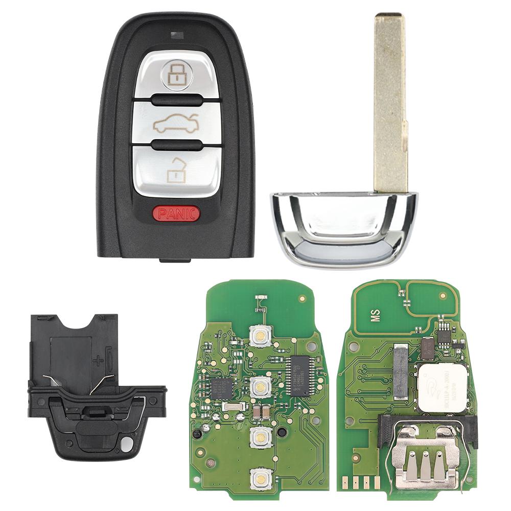 Cheie Inteligentă Keyless Go 754J Pentru Au-di A4 A5 A6L A7 A8 Q5 pentru V-W PHIDEON Cip 29A1 Pentru Lamborghini 315/433/868Mhz