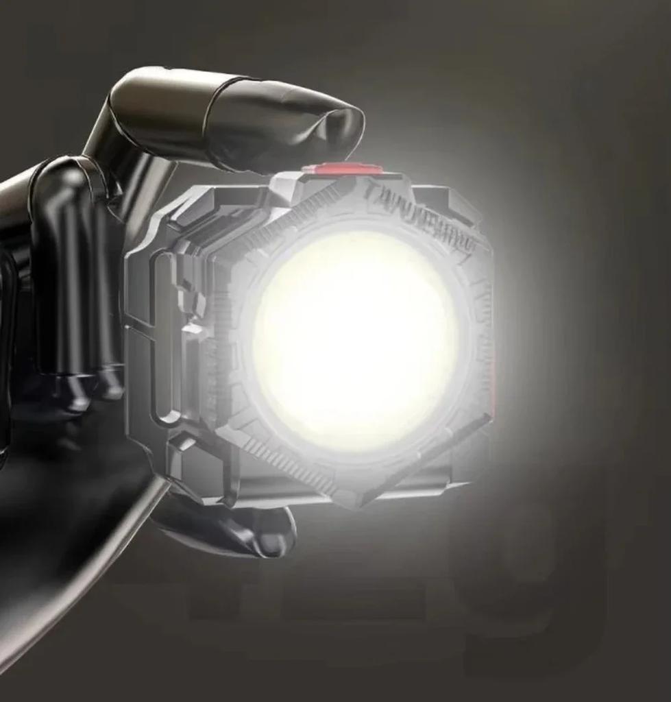 Portable LED Wrist Light Mini Flashlight USB Rechargeable Watch Lamp Wrist Lighting Torch Flashlight Outdoor Sport Running Light