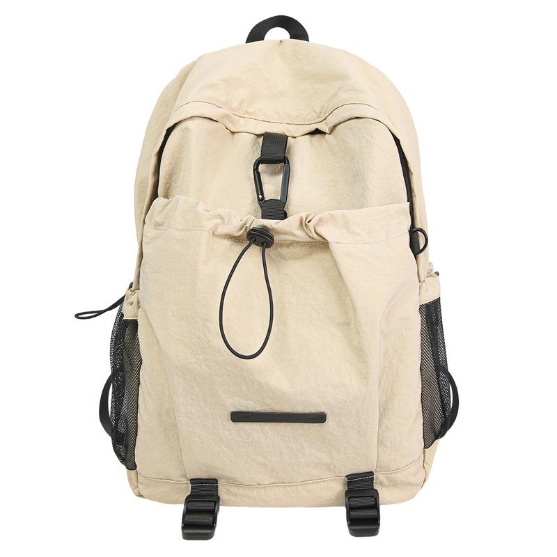 Water-Repellent Nylon Backpack Women's Lightweight Large Capacity Travel Backpack Men's Computer Backpack