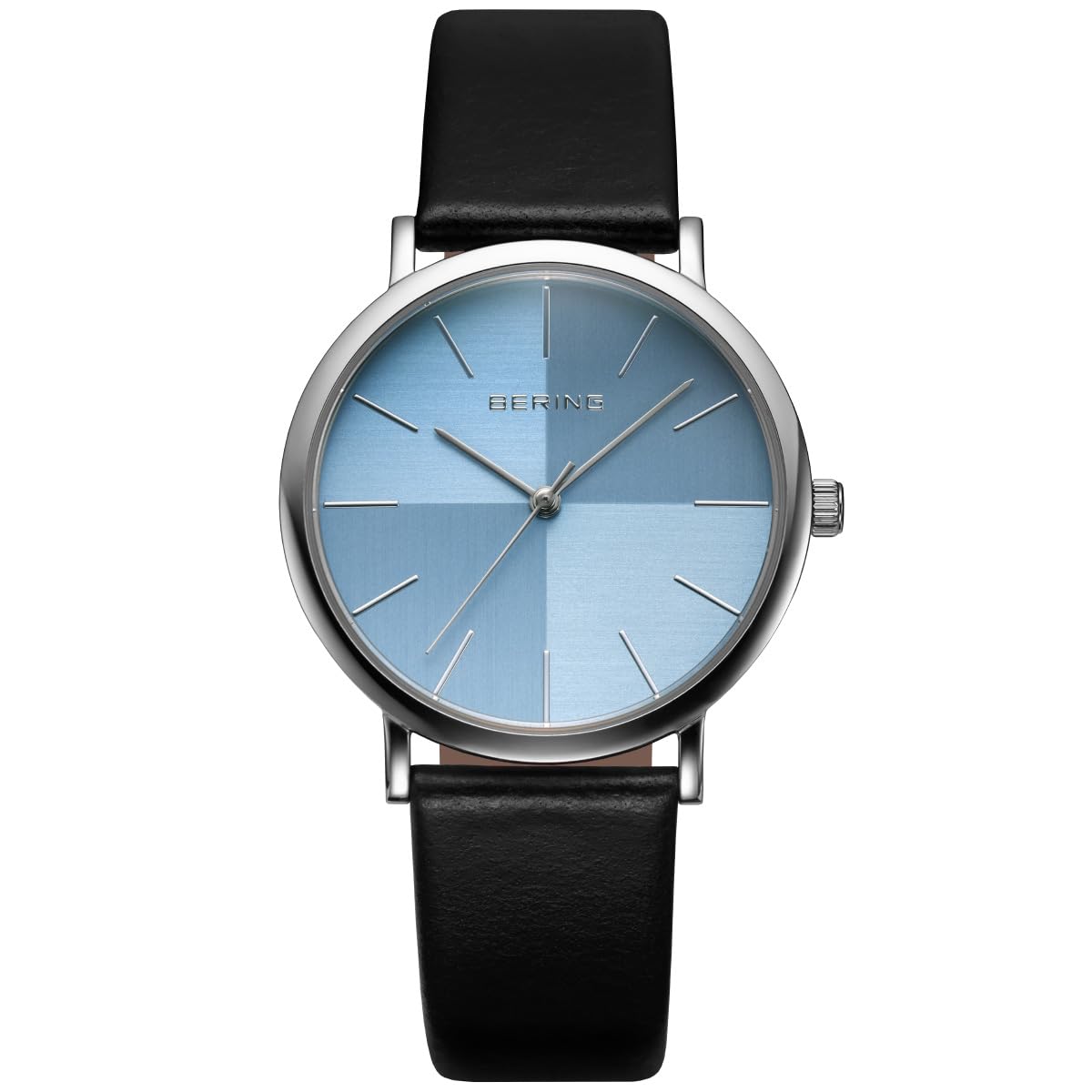 Watch Classic Scandinavian Ice Blue Sapphire Crystal Internal Warranty BERING Men s/Unisex 13436-408-J 3-Year синий