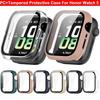 PC+Tempered Screen Protector Bumper Shell Hard Cover for Honor Watch 5 Smart Watch Accessories