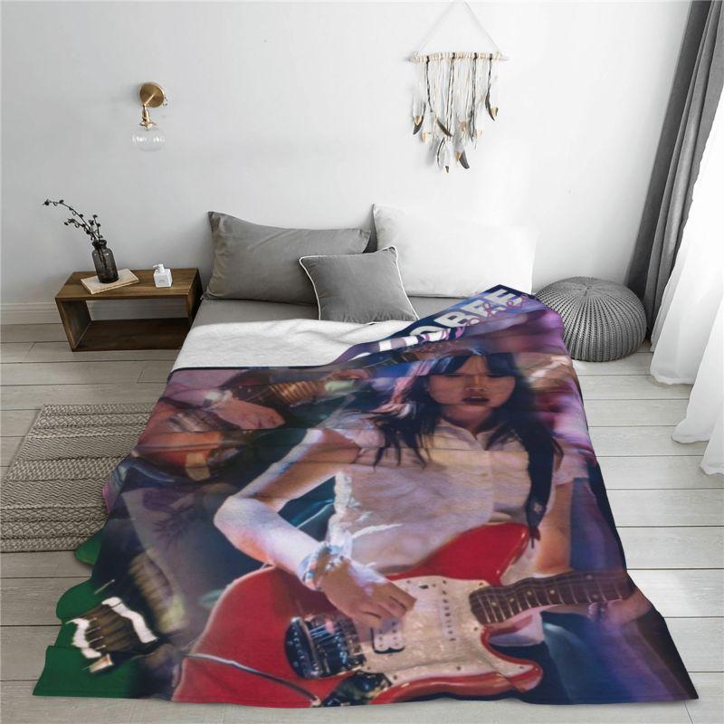 Custom British Singer Beabadoobee Blanket 3D Printed Soft Flannel Fleece Warm Throw Blankets for Office Bed Sofa Quilt