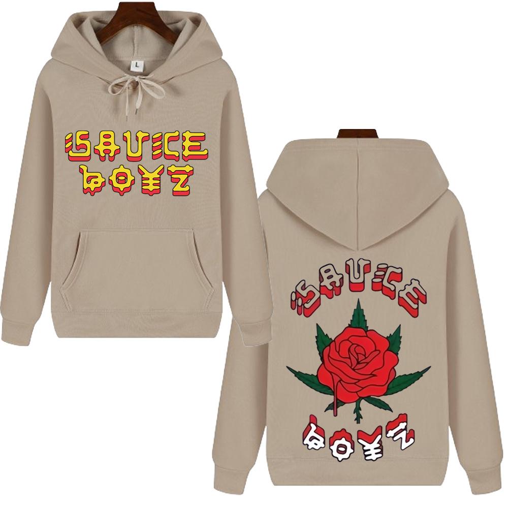 Men Spring And Autumn Long Sleeve Hoodie Fashion Trend Pattern Printed Pullovers Fleece Warm Couple Hoodie Streetwear