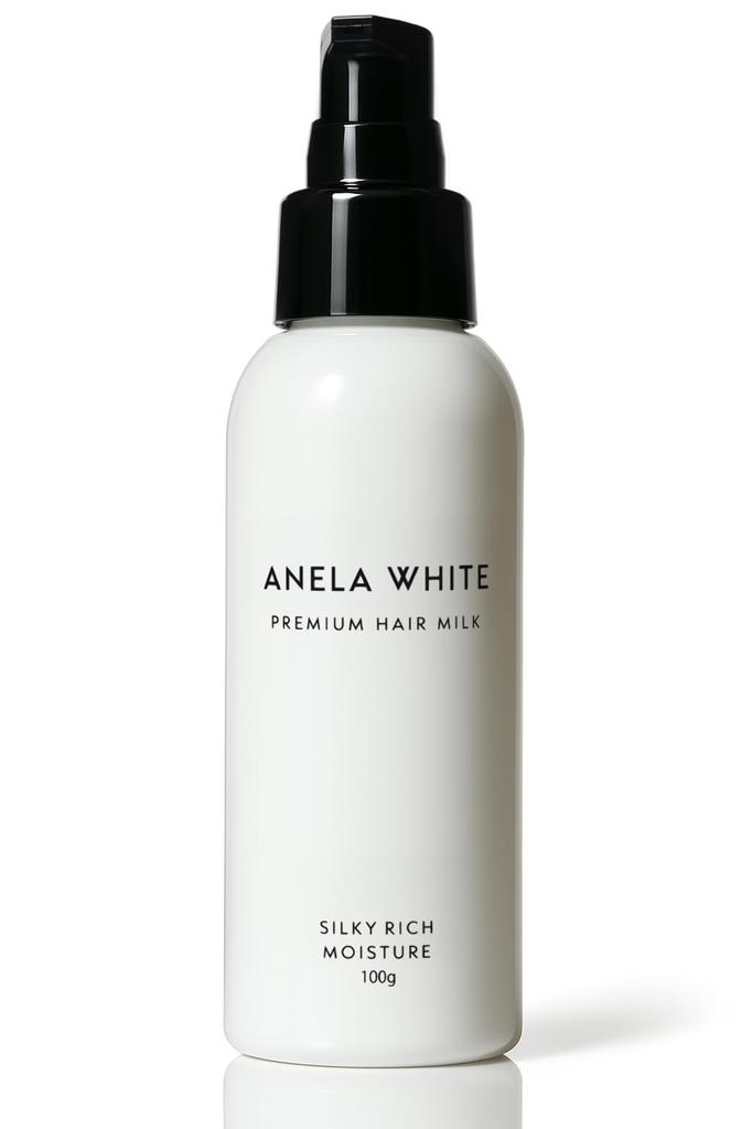 Anela White Hair Treatment Hair Care Damage Repair for Smooth Milk, Leave-in Milk, [Deep Smooth, Hair]