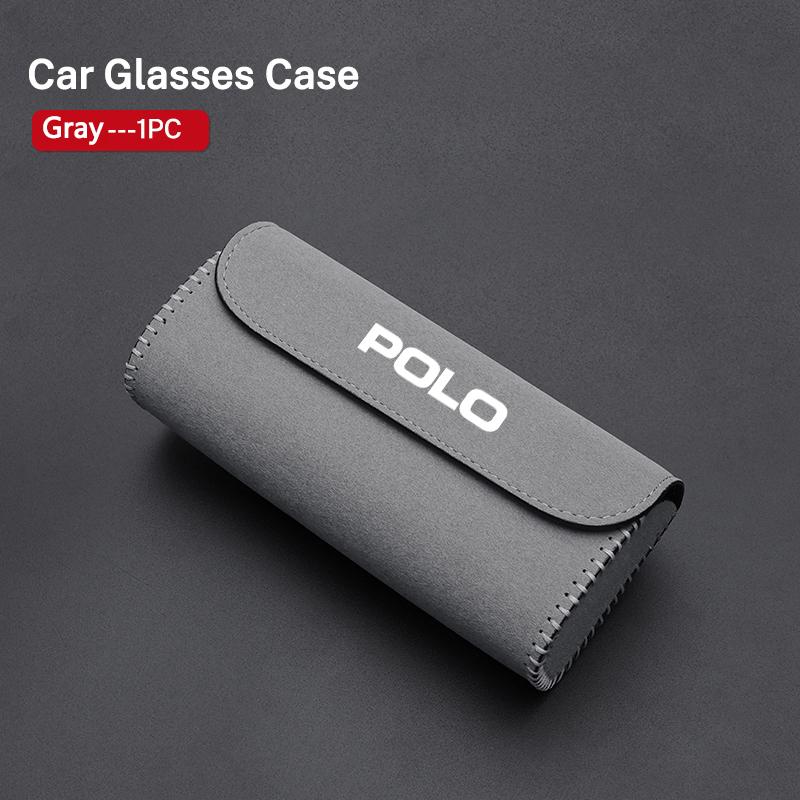 For VOLKSWAGEN VW Car Glasses Case Auto Sun Visor Glasses Clip Card Ticket Holder Multi-Function Holder For VW Volkswagen Golf P