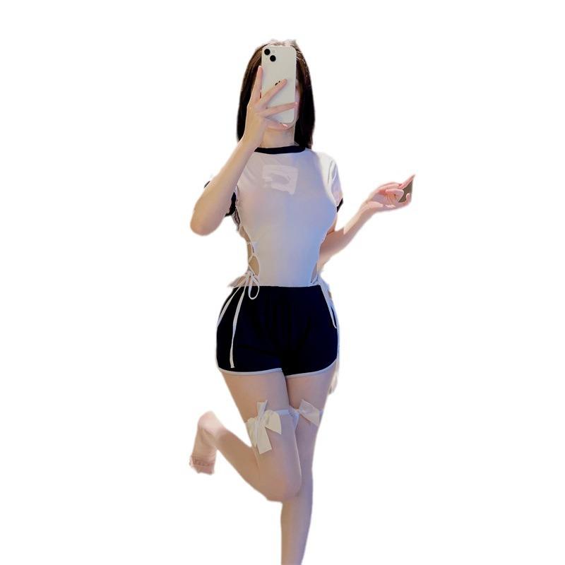 Sexy School Dress Sexy Pure Desire Uniform Passion Crotch Set Crotch Seduction Set A75