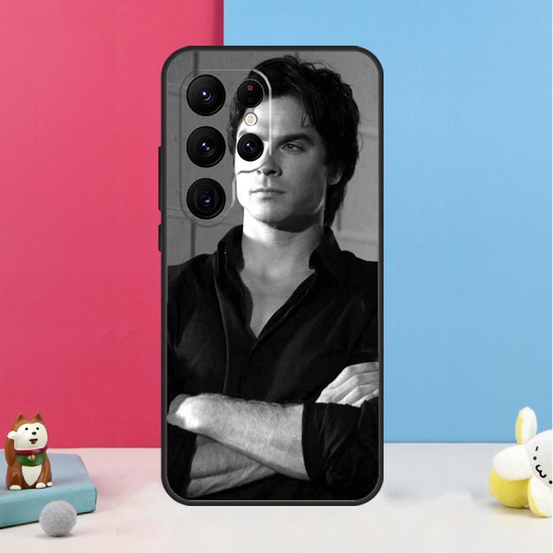 Damon Salvatore Vampire Diaries Case For Samsung Galaxy S24 S26 Ultra S20 S21 S22 S23 S25 Plus S10 S25 FE Back Cover Shell
