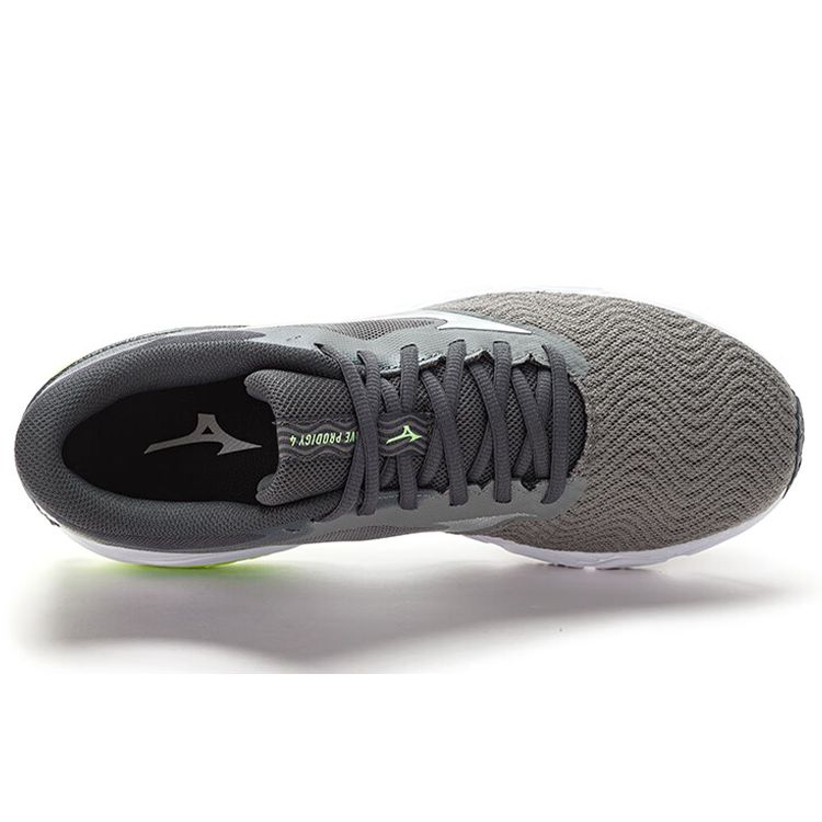 Mizuno Comfortable Trendy Fabric Shock Absorbing Non-Slip Wear-Resistant Breathable Low-Top Casual Running Shoes Men Sneaker Gray Green J1GC221003