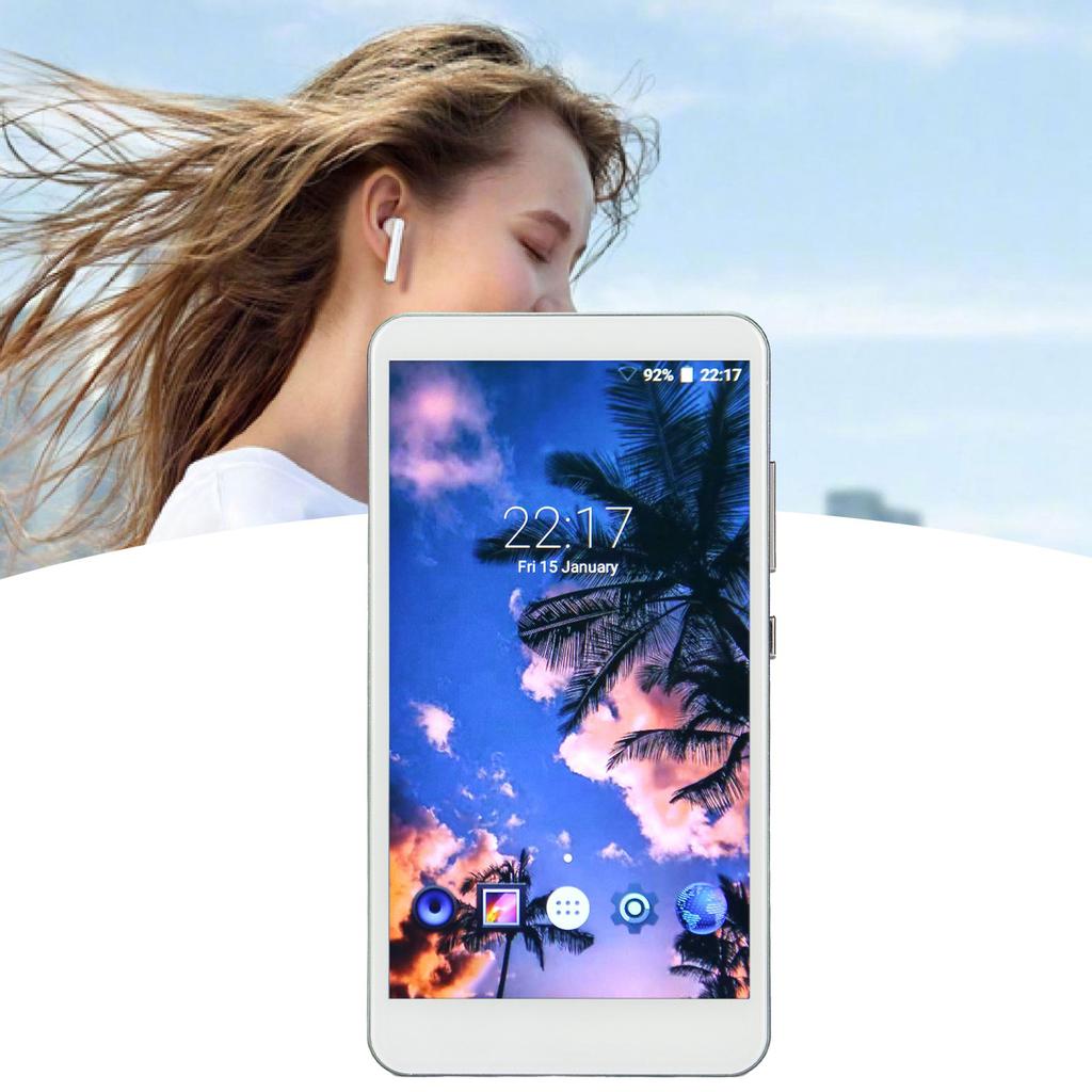 For   Portable MP4 Player 5.0 Inch Full Touch HD Screen Noise Reduction Support Photo FM Radio Music Player with   and WiFi