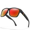 Classic Men Square Polarized Fishing Sunglasses Outside Driving Cycling Jog Goggles Vintage Large Frame UV400 Strong