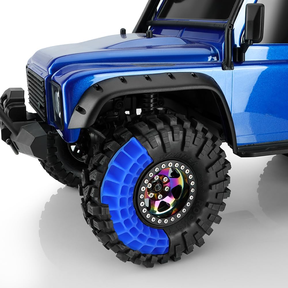 9IMOD 1.9inch Tires Insert Silicone Rubber Insert Foam Waterproof for 1/10 TRX4 SCX10