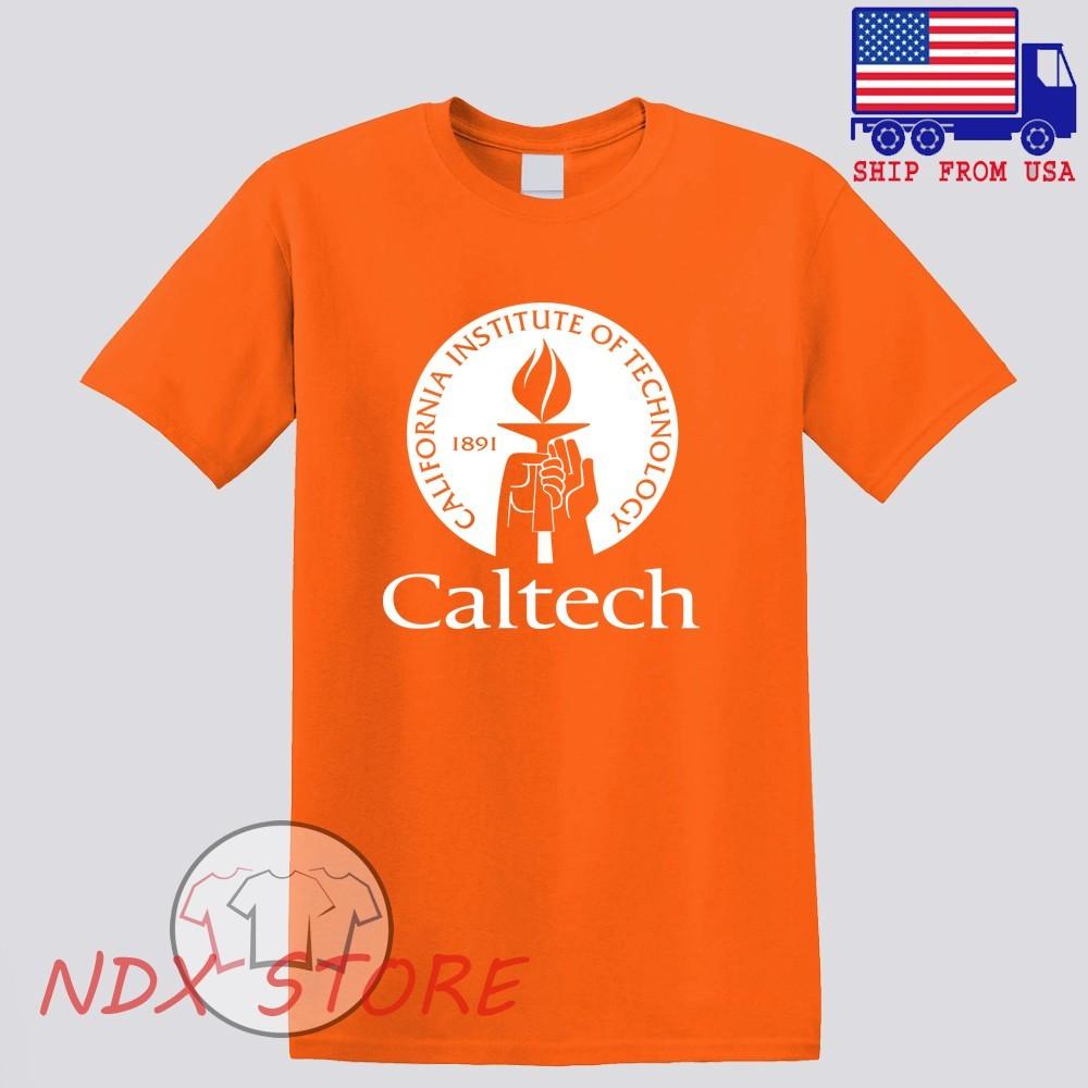 California Institute of Technology Caltech University Orange Size S5XL Unisex T-Shirt S