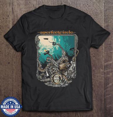 T-shirt Unisex Taglia Piena S-5XL Banda A Perfect Circle The Depths