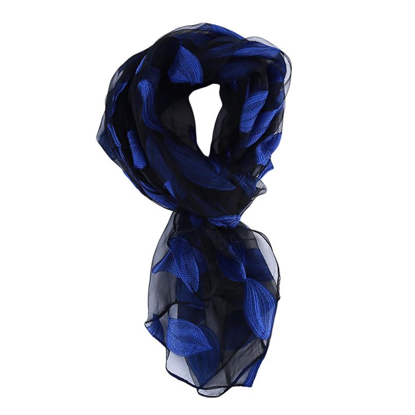Sciarpe primaverili in organza da donna, protezione solare lunga estiva, involucri di pashmina e scialli, stole