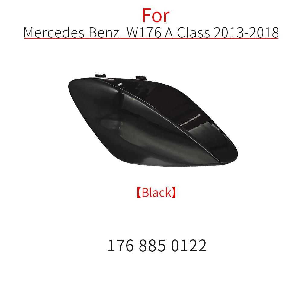 For Benz A Class Car Front Bumper Tow Hook Cover Cap Black For Benz Mercedes W176 2013-2018 A180 A200 A250 A260 1768850122