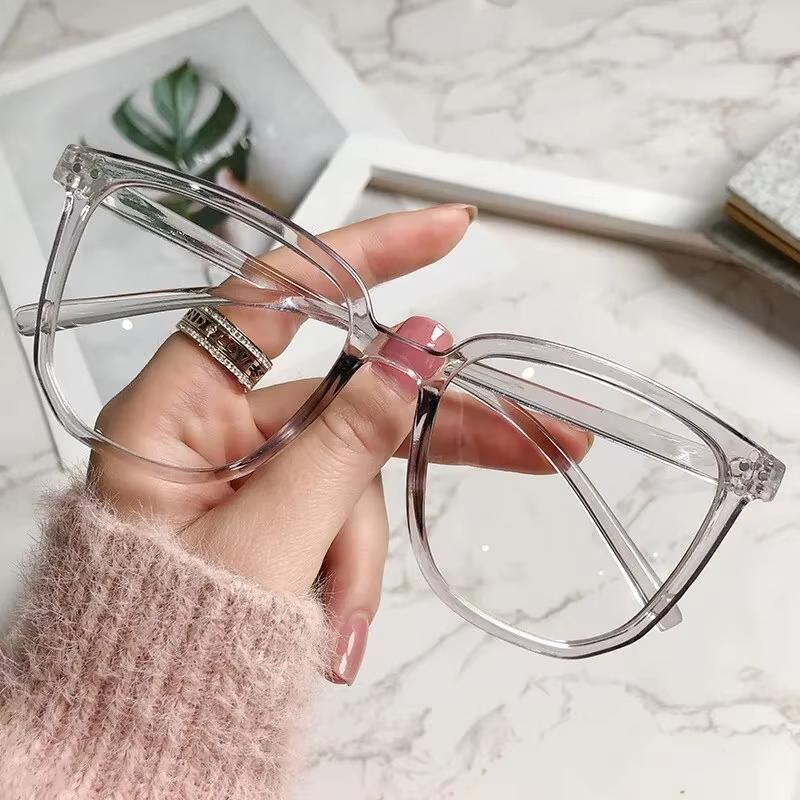 

Anti Blue Light Transparent Computer Glasses Frame Women Men square Eyewear Blocking Glasses Optical Spectacle Eyeglass