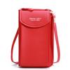 Mote Mobiltelefon Skulderveske Kvinner PU Skinn Crossbody Bag 2022 Ny veske Kortholder Messenger Bag Klaff Lommebok Veske
