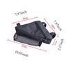 Hike Camping Outdoor Cycling Mountain Bike Crossbeam Triangle Bag Strap with Water Cups Zipper Accessories