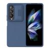 Case for Galaxy Z Fold4 5G - PC+Silicone, Blue, Scratch-resistant