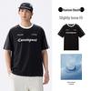 Camel American Retro Color Block Quick-Dry T-Shirt for Men & Women