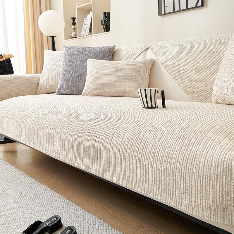 Yunshui Chenille Waterproof To Prevent Leakage of Urine Sofa Cushion Anti-Scratching Four Seasons Universal Non-Slip Living Room Straight Row