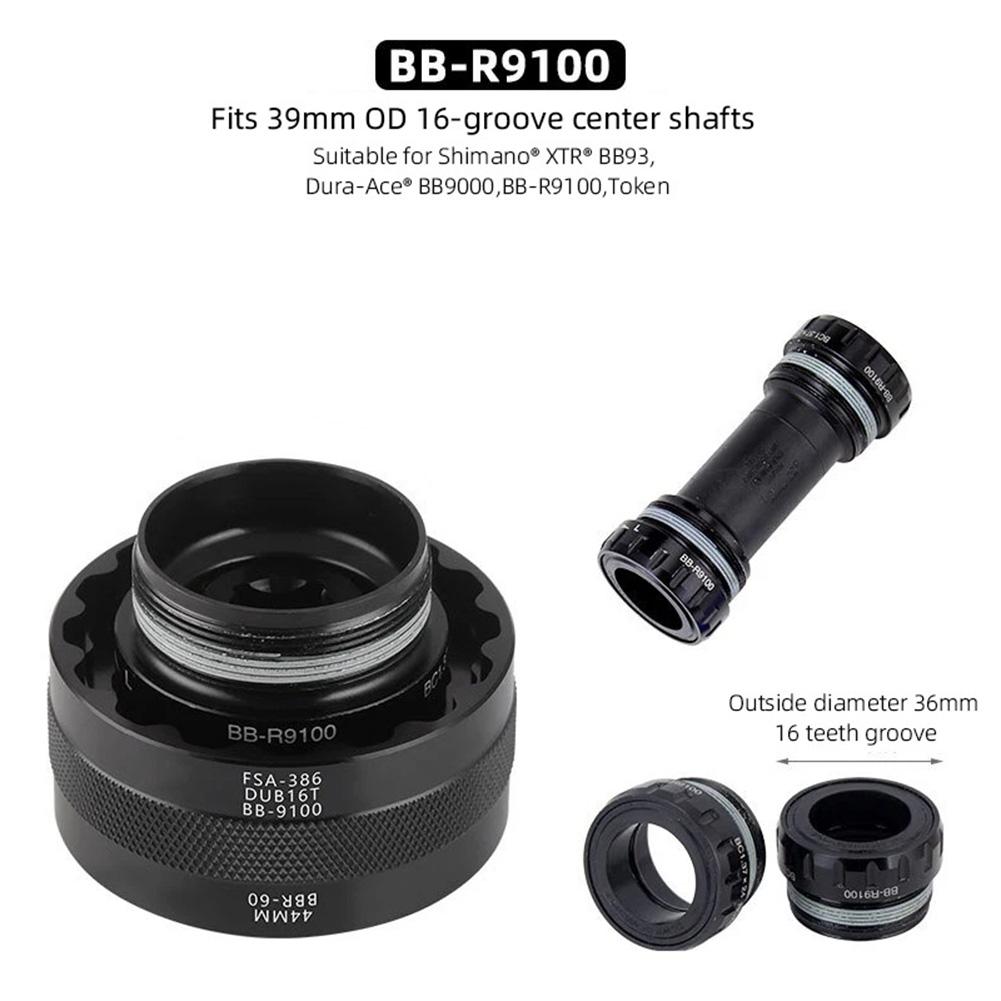 Bottom Bracket Removal Tool 5-in-1 Bike BB Tool Heavy Duty Aluminum Alloy
