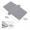 1pcs Silicone Sink Saddle Mat Kitchen Sink Protector Divider Mat Heat Resistant Coaster Multi-function Kitchen Tool