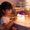 Halloween Wizard Rechargeable Silicone Night Light with Timer and Seven-Color Atmosphere