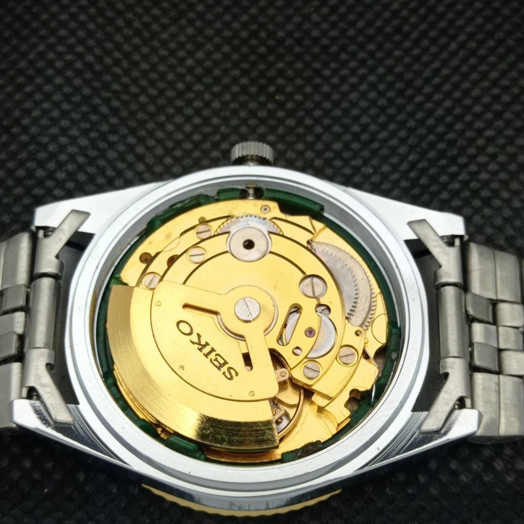 POUŽITÉ SEIKO 5 AUTOMATICKÉ PÁNSKÉ PÁNSKÉ VZÁCNÉ ZLATÉ HODINKY 575A-A304802-9 SKU575A-A304802