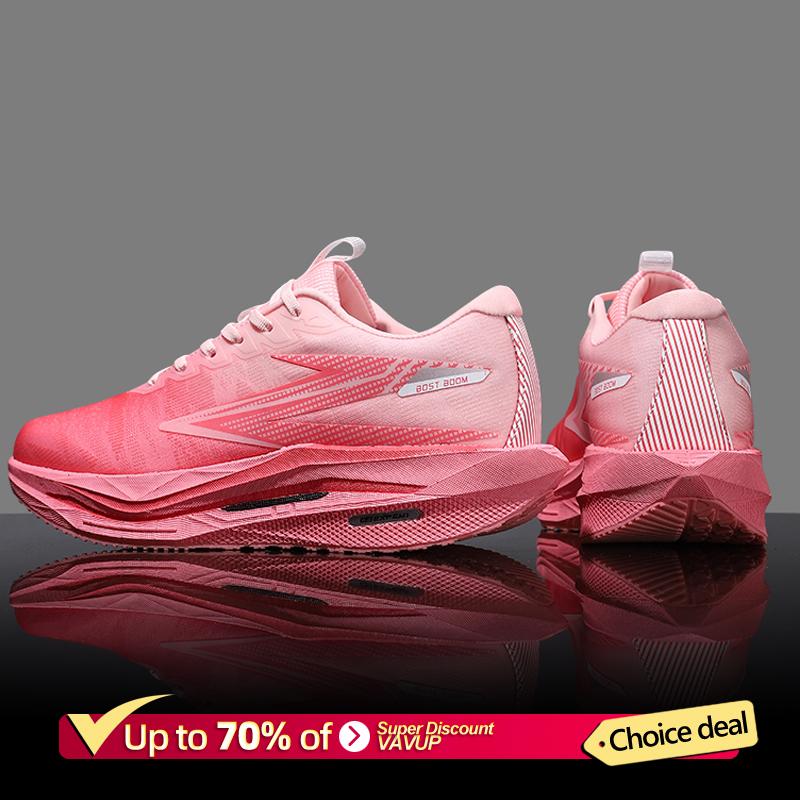 Men Sports Speciality Running Shoes Carbon Board Marathon Breathable Lightweight Women'S Comfortable Athletic Nonskid Sneakers