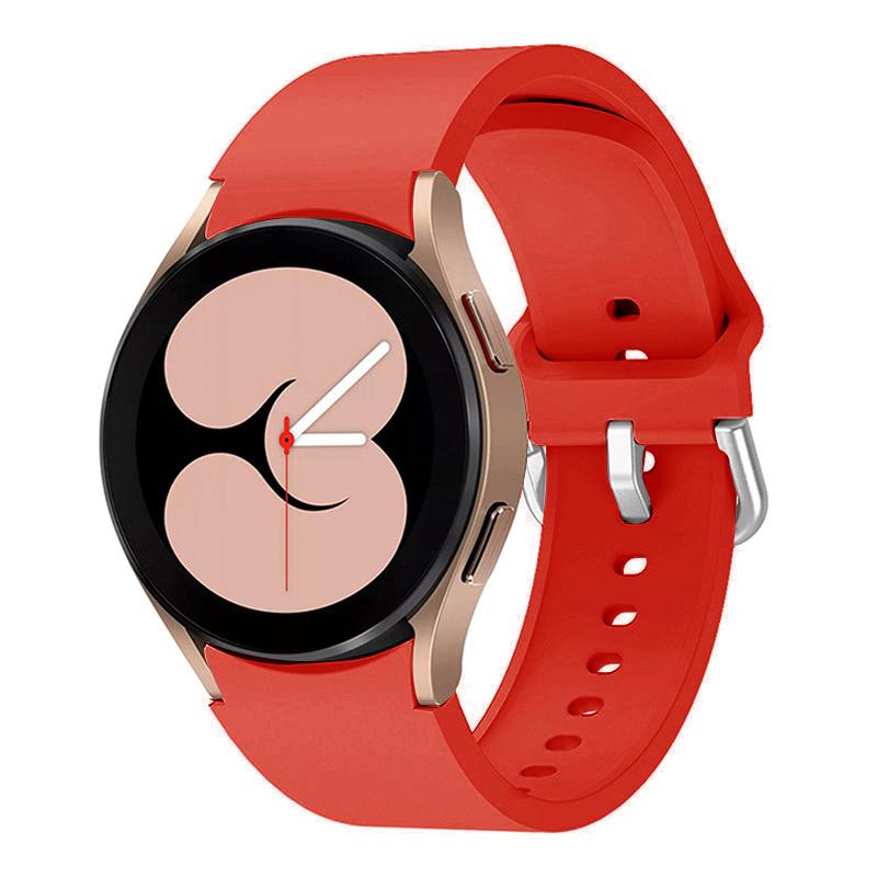 20mm řemínek na hodinky Pro Samsung Galaxy Watch 7/5/6 44mm 40mm Silikonový náramek Galaxy Watch 4 classic/5 pro 47mm 43mm 46 45mm pásek