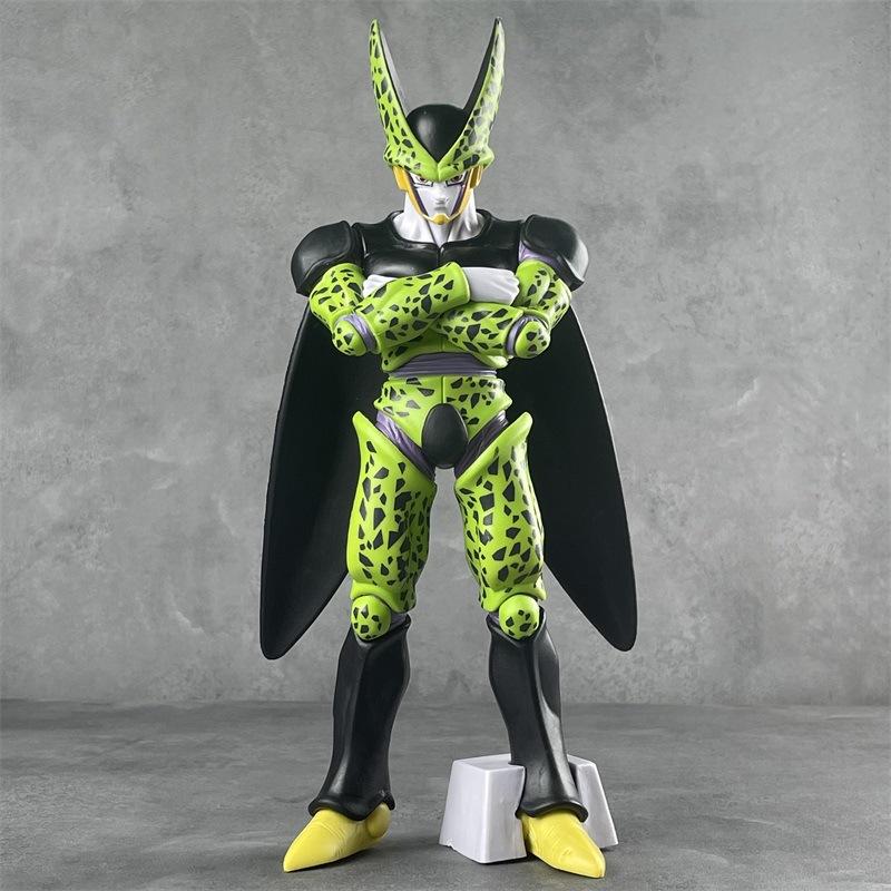 Dragon Ball Z Cell Anime Figure Toy Ultimate Form DBZ Super Saiyan Action Figures 30CM PVC Figure Model Dolls Gift