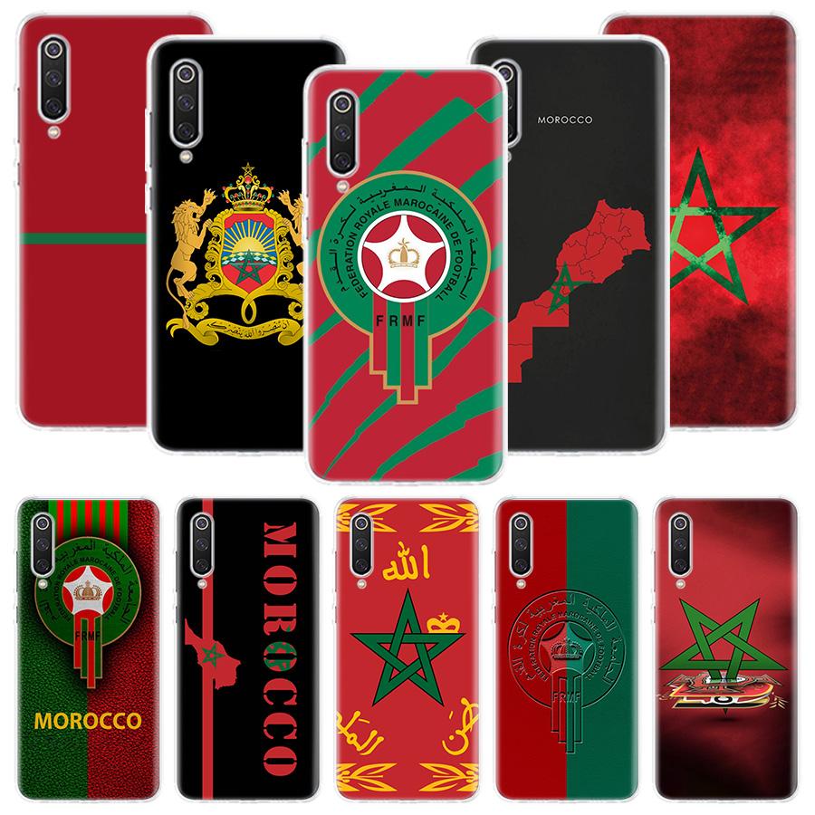 Morocco Flag Phone Case For Xiaomi Poco X7 X6 X5 Pro F7 Ultra Redmi 15C 15 13 13C 12 12C 10 10A 10C 9 9A 9C 9T Cover Poco X6 X5