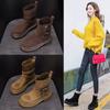 Thick-soled Boots, New Women's Shoes, Casual Mid-calf Boots, Height-increasing Shoes, Short Boots