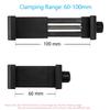 Tripod Mount Universal 360 Degree Mobile Phone Clip for 1/4" Screw Holes Cellphone Holder Desk Tripod Adapter For Phone