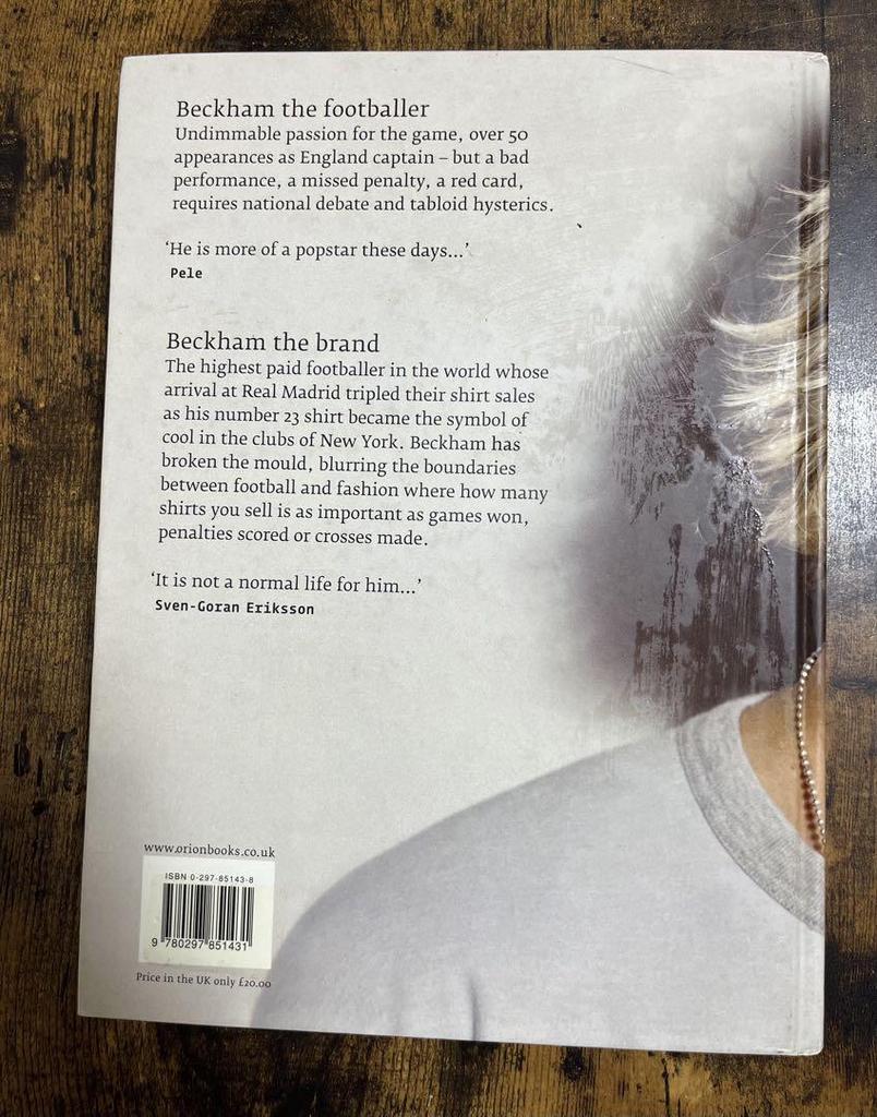 [USED] VII - David Beckham Beckham Photo Book