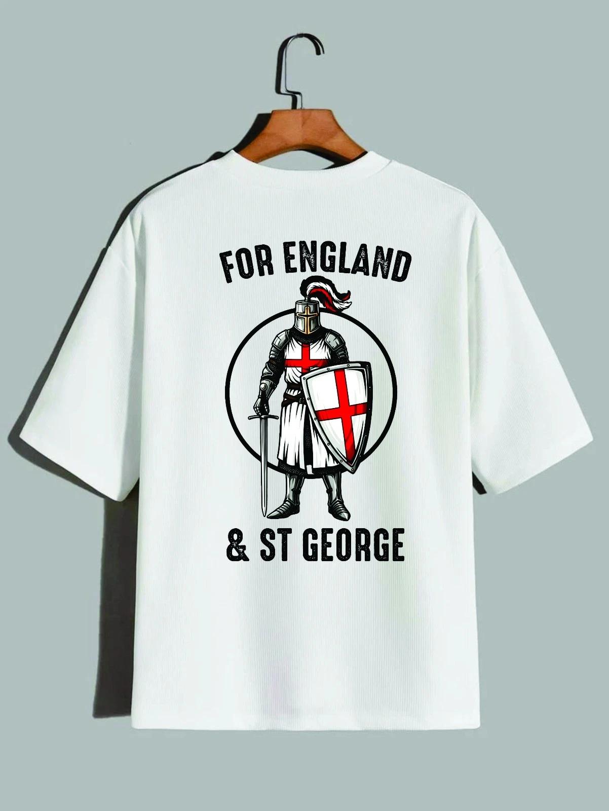 For England And St George Proud English Flag St Georges Day Unisex Gift Tshirt 4XL
