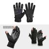 Sport Outdoor Mens Waterproof Touchscreen Cycling Gloves For Winter Cold Weather