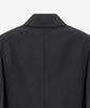Mindbridge [Couture] Oversized Twill Minimalist Jacket
