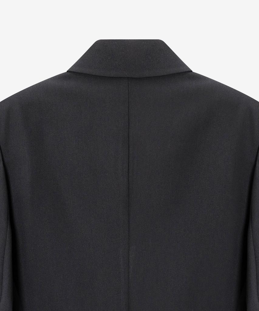 Mindbridge [Couture] Oversized Twill Minimalist Jacket