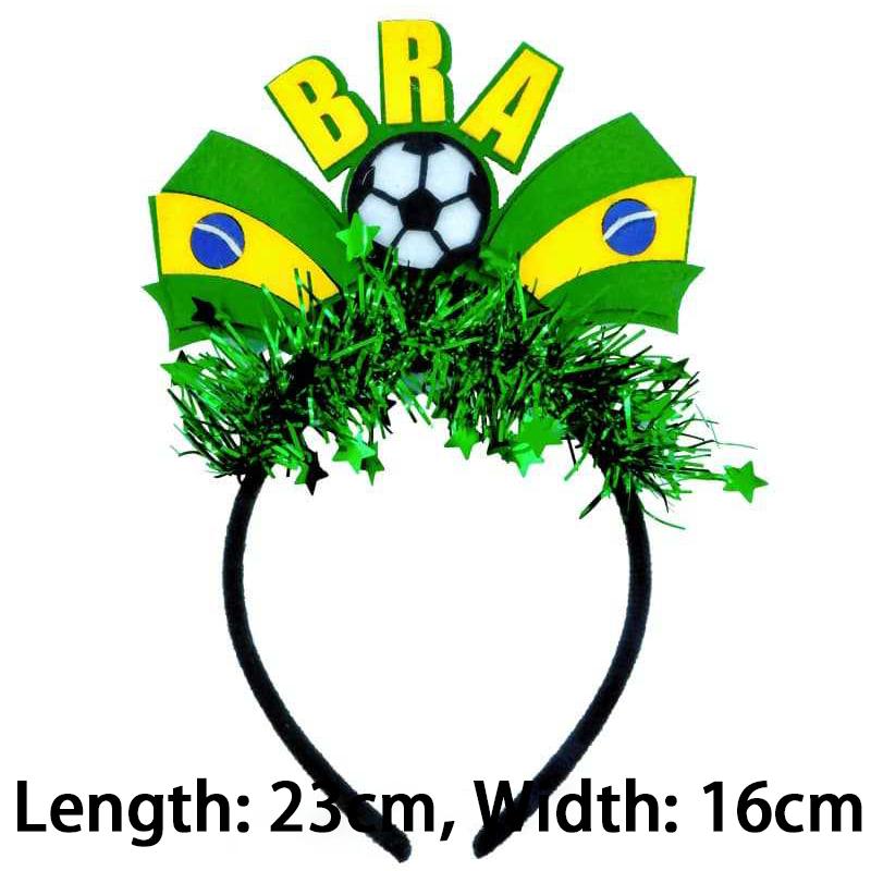 2026 Football Cheer Headband, National Flag Team Support Headwear, Cheerleader Hair Accessories, Game Celebration Decorations