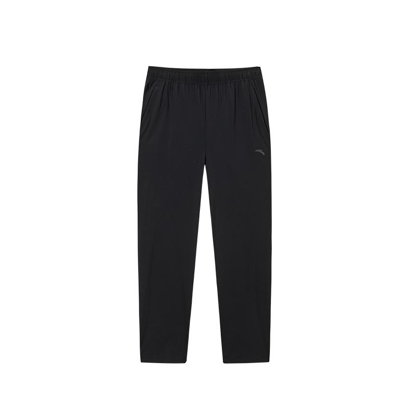 

Anta Breathable Solid Color Lace-Up Mid-Rise Versatile Straight-Leg Sports Pants Men bottoms 152537314S-3 S