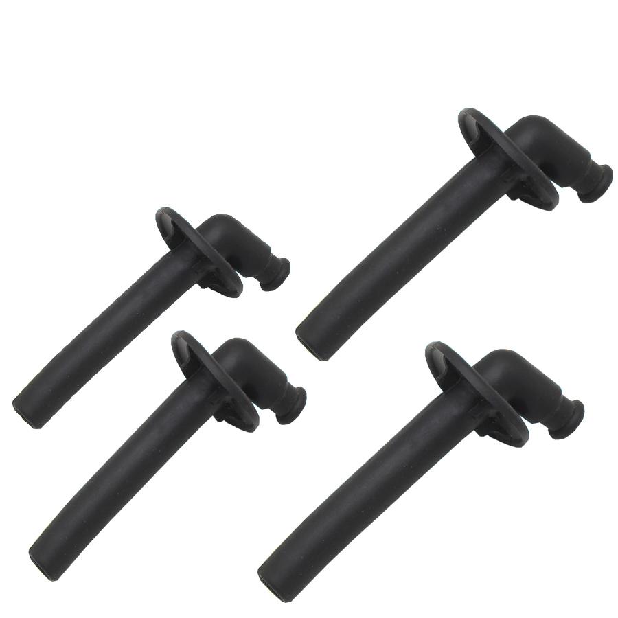 

Мотоцикл 4 шт. резиновая крышка свечи зажигания расклешенная крышка для Honda CBR400 NC23 NC29 CB400 VTEC CB-1 чёрный