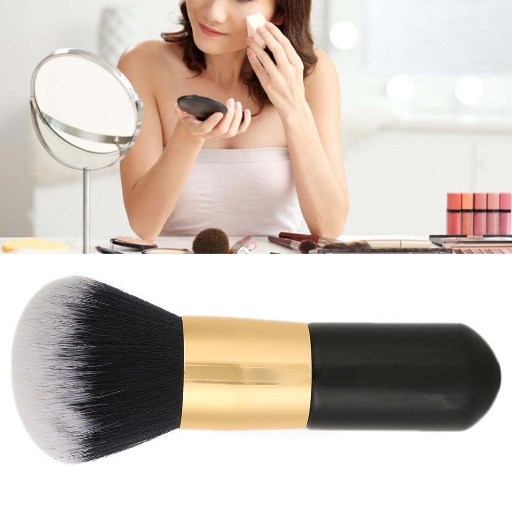 Large Loose Powder Brush Soft Long Hair Blush Foundation Brush WetDry Cosmetic Tool