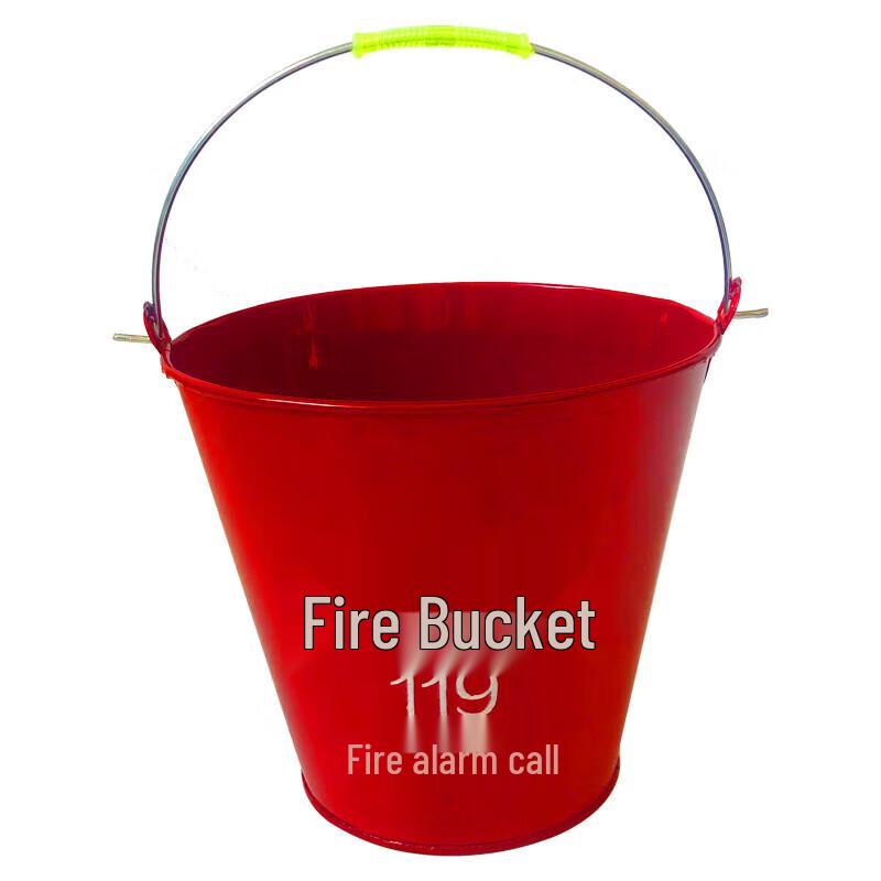 Snow Mountain Fire Bucket