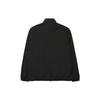 Fila Solid Color Stand Collar Zip Jacket Men Jackets Black FS2JKE2201X-BLK