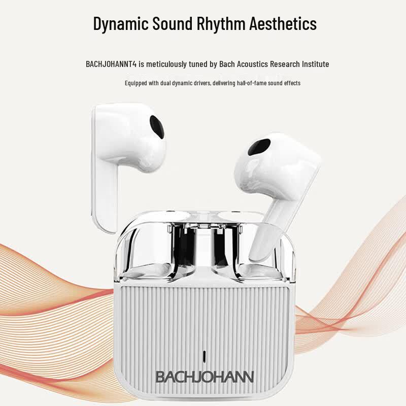 Bach Johann T4 True Wireless Half-in-ear Earbuds