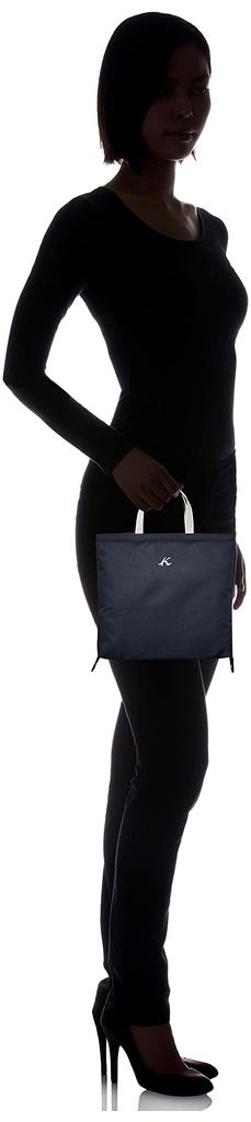 Kitamura 2-Way Shopping Bag RH0561 Women's Dark BlueLight Gray [Navy] 10821 Free Size